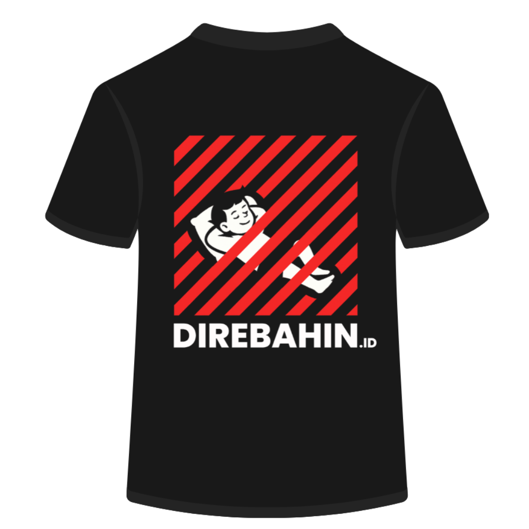 Rilis Perdana! Kaos Eksklusif Direbahin.id