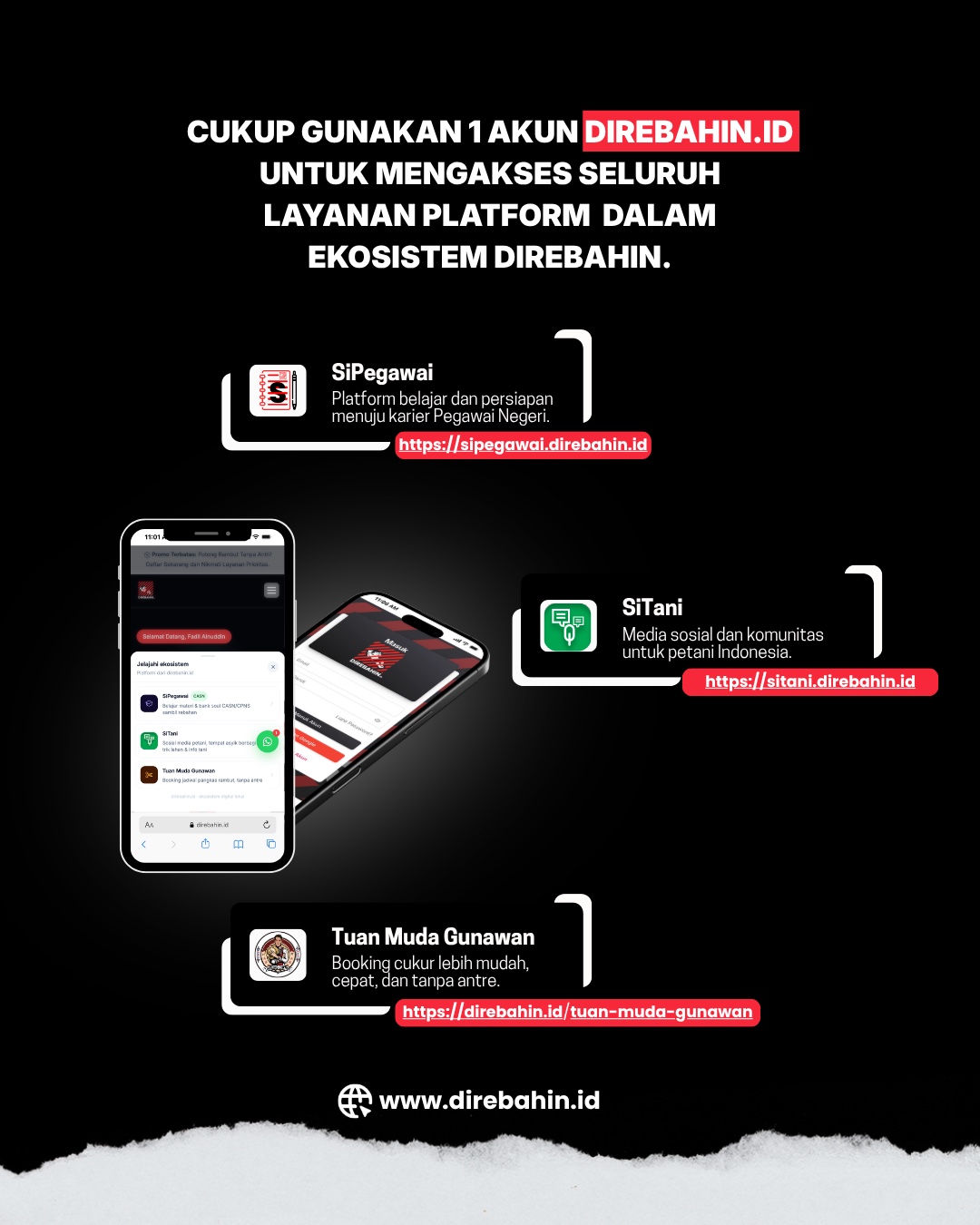 1 Akun, 3 Platform: Belajar, Bertani, dan Booking Cukuran dalam Satu Ekosistem